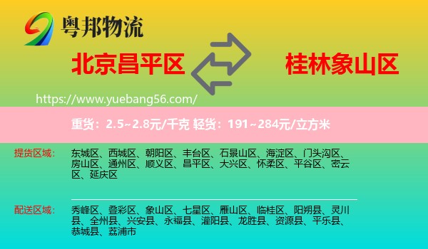 昌平區(qū)到象山區(qū)物流