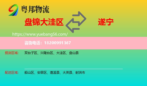 大洼區(qū)到遂寧物流