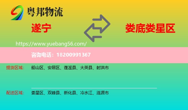 遂寧到婁星區(qū)物流