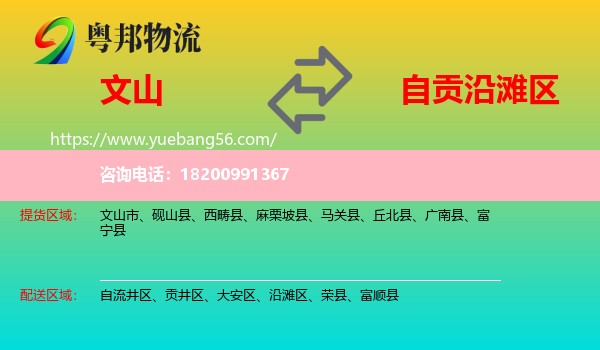 文山到沿灘區(qū)物流