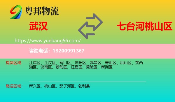 武漢到桃山區(qū)物流